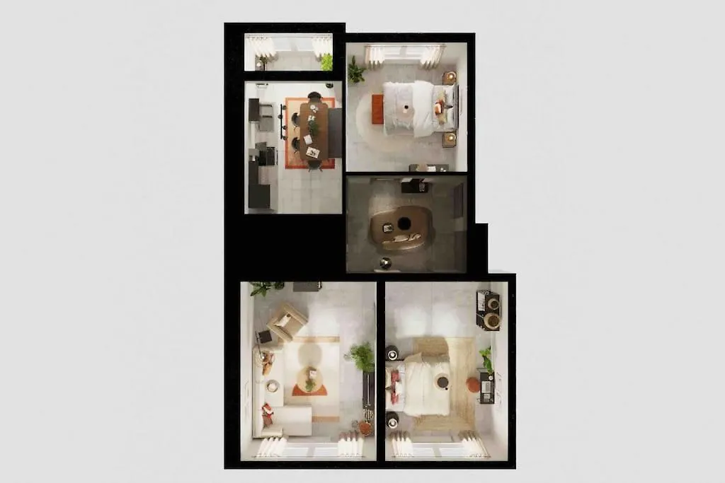 Ferienwohnung Travelers Dream Heart Of City Airport Mannheim